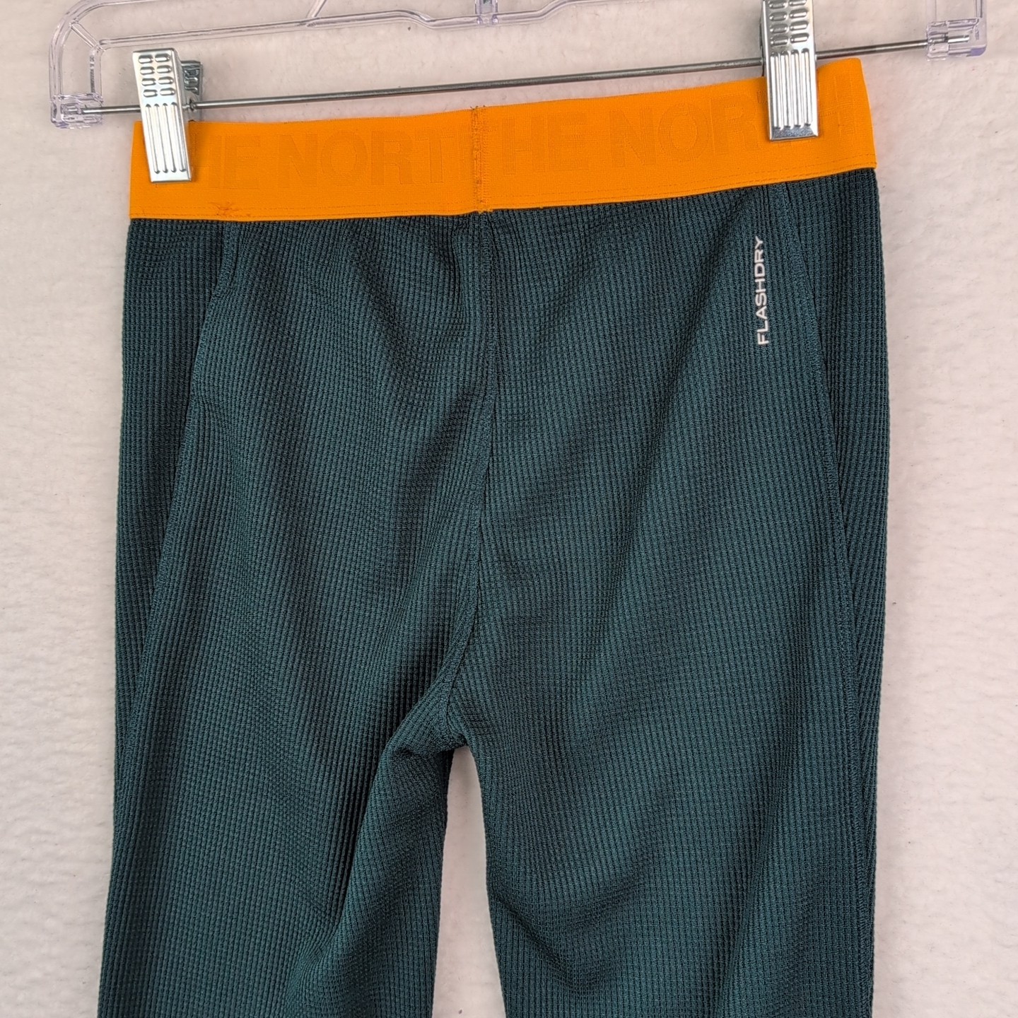 The North Face Waffle Knit Base Layer Set Toddler Kids  7T Thermal Color Block thumbnail 9