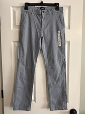 Children  s Place Boys Fin Gray Chino Pants Size 14 NWT