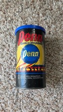 Vintage PENN Two 2 Raquetballs Pressureless Ultra-Blue Balls in Can