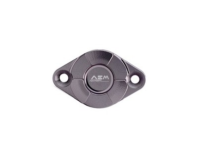 AEM Factory Ducati V4 Inspektionsdeckel - Panigale V4/S/R/SP/SP2 - schiefergrau