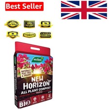 New Horizon 10L Peat-Free Compost for All Plants - Eco-Friendly and Sustainable