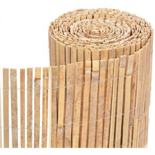 4M Heavy Duty Bamboo Privacy Panel Fence Screening Outdoor Slat Garden Fencing