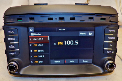 19 20 Kia Sorento Bluetooth Sirius Radio Receiver 96160C6ND0WK NYR40