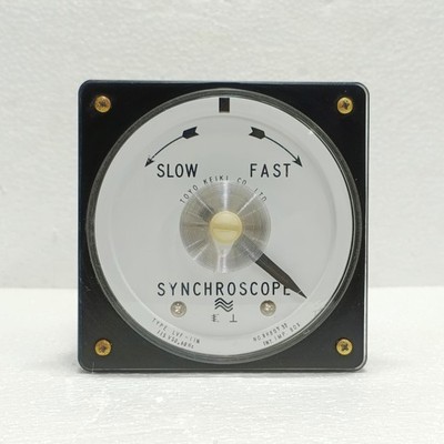 TOYO KEIKI LVF-11N Synchroscope 115V 50/60HZ NH807 32 Meter Gebraucht