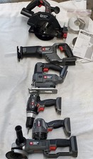 Porter cable tool set 20v 6pc tools 3 battery and charger