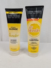 John Frieda - Sheer Blonde Highlight Activating Enhancing  Shampoo & conditioner
