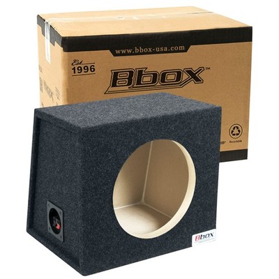 Bbox Single 10 Inch Subwoofer Sealed Enclosure-Car Box & Enclosures-Subwoofer