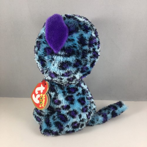Ty Beanie Boos - LIZZIE the Leopard Claire's Exclusive 6" NEW MWMTs Stuffed Toy - Picture 2 of 6