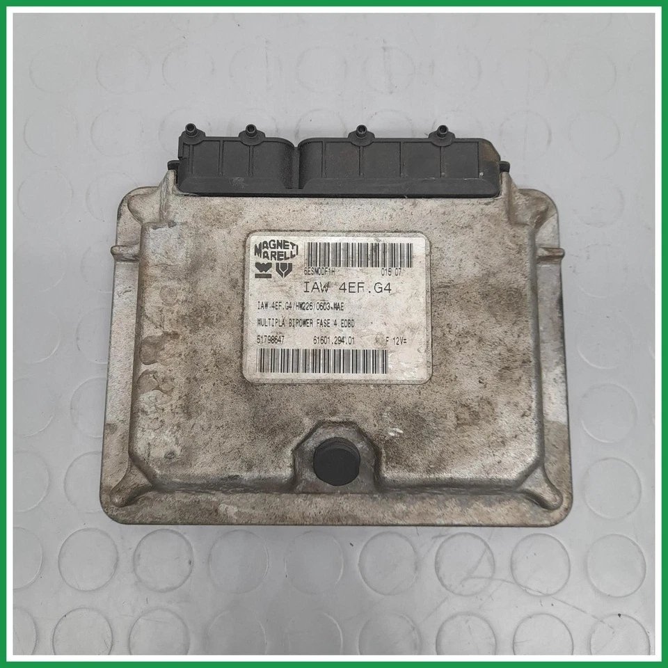 Centralina Iniezione Magneti Marelli IAW4EF.G4 Fiat Multipla II 55184487 2004 20 - Immagine 2 di 4