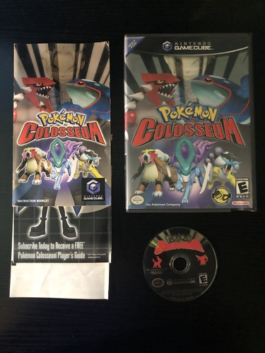 Pokemon Colosseum(Nintendo Gamecube, 2004) CIB W/ Manual Tested Working