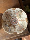 SCARCE ANTIQUE JAPANESE PORCELAIN CUP & SAUCER Gold Irregular Shape — photo 3