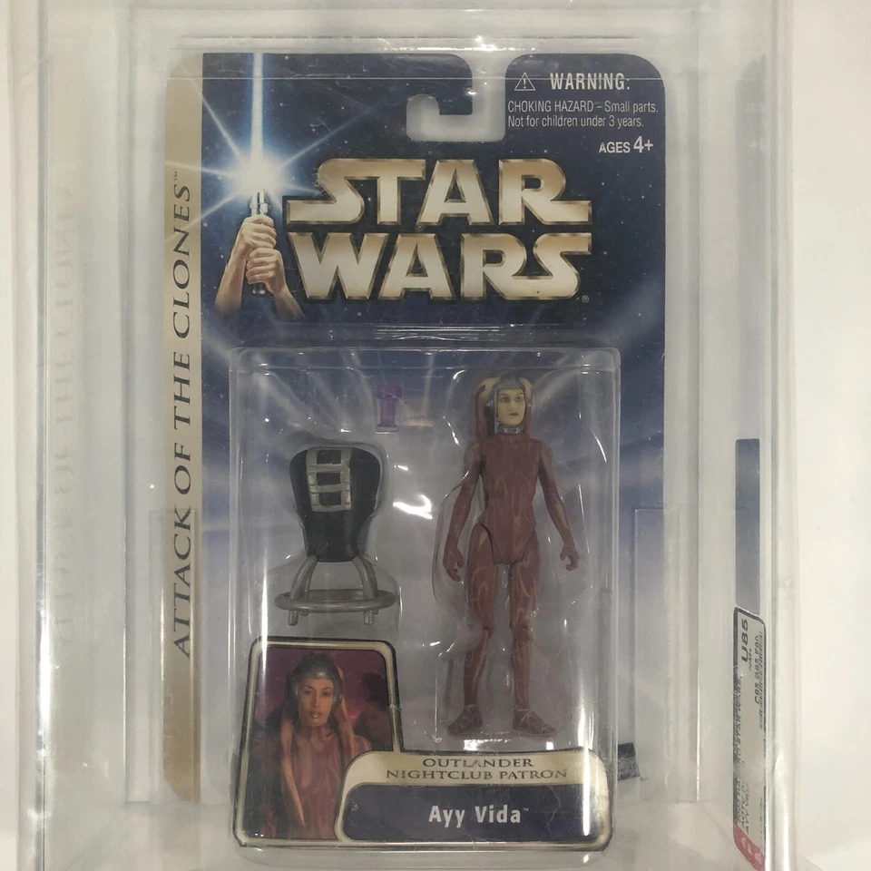 Star Wars AFA U85 Calificado AYY VIDA Outlander Club Nocturno Patrón AOTC #38 Oro SAGA Foto 2 de 4