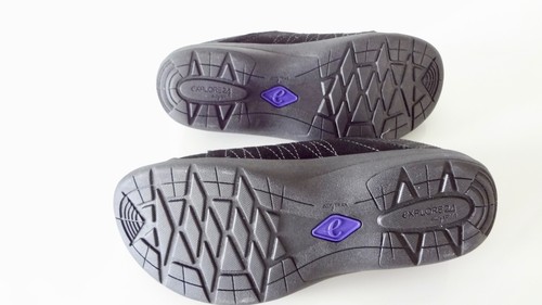 Women Shoes "Sneakers" Comfortable . Black . SUPERB . NEW . - Picture 7 of 11
