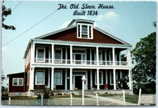 Postcard - The Old Slave House, Built 1834 - Junction, Illinois