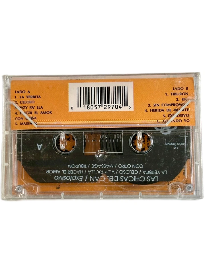 LAS CHICAS DEL CAN explosivo Cassette Nuevo Sellado La Yerbita Latin Rara Musica - Image 2 of 4