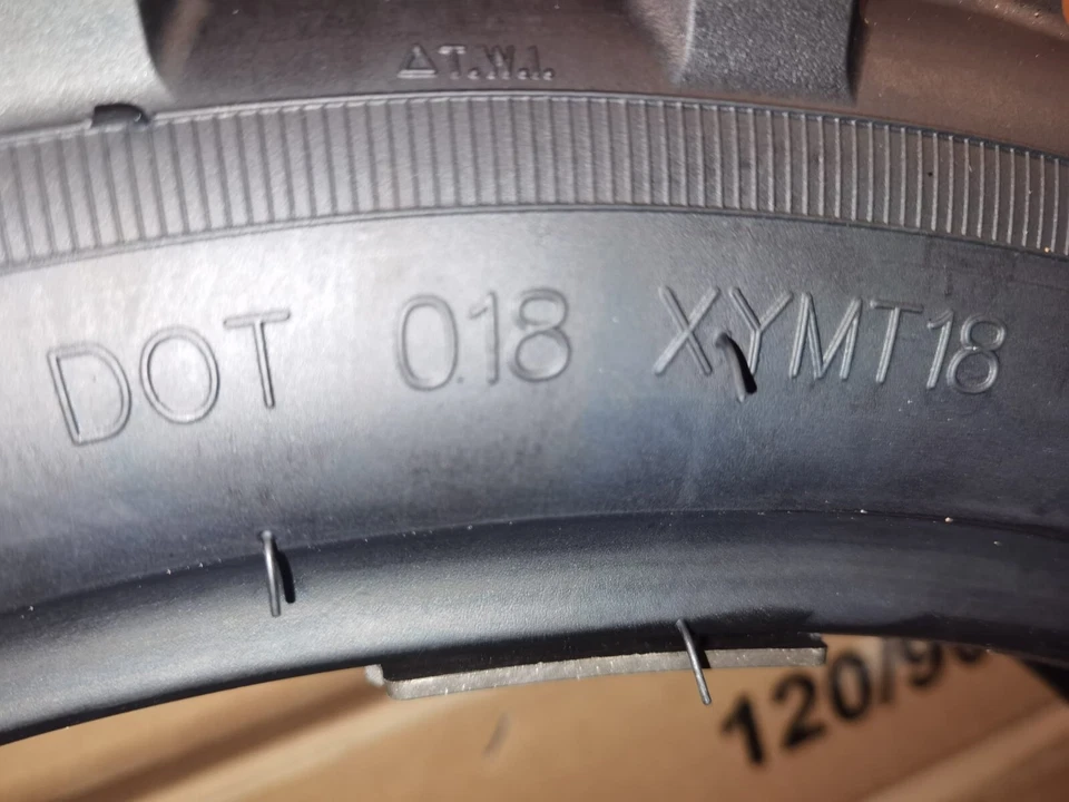 ROAD LEGAL FIRM RED STRIPE Rear Enduro tyre 140/80-18  GRIPPER FIM LIGHT - Image 3 of 4