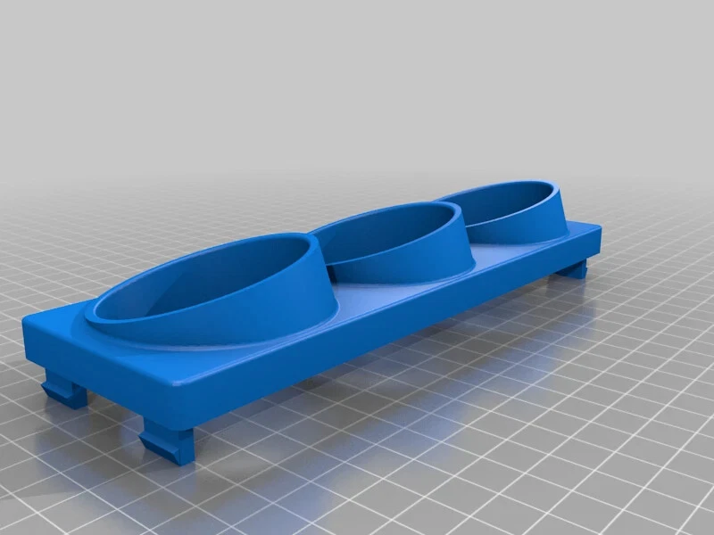 1989 - 2005 Miata NA/NB одиночный DIN тройной 52 мм калибра панели [3D напечатано] - Изображение 2 из 2