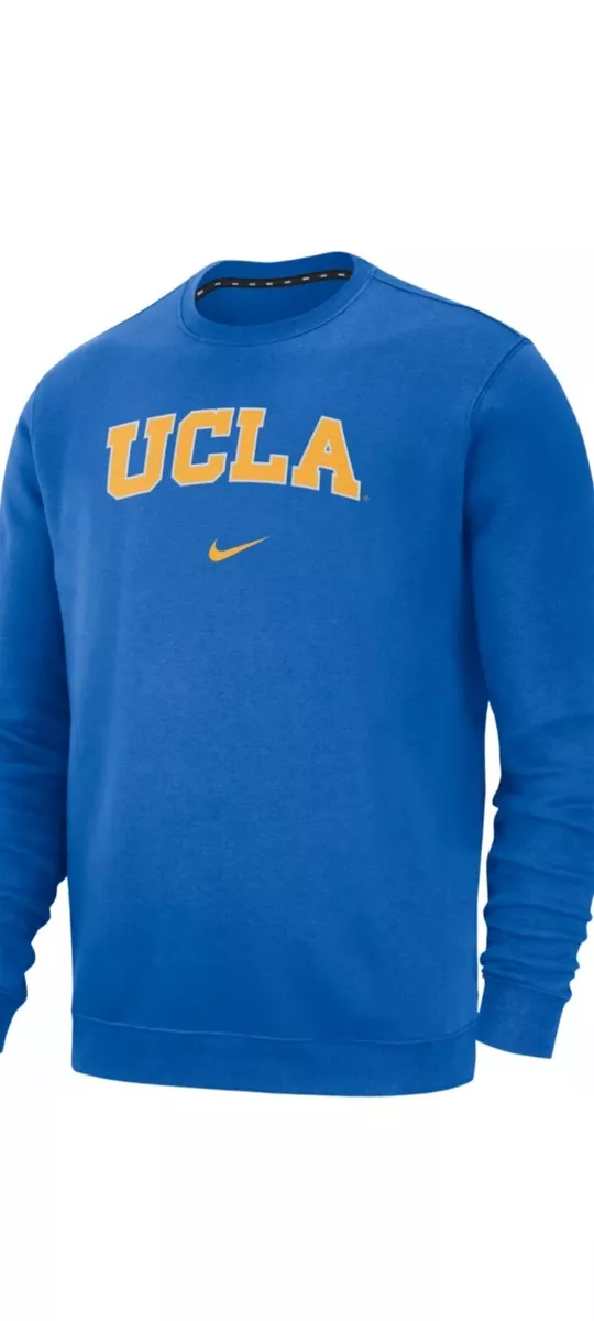 Jordan Men's UCLA Bruins True Blue Club Fleece Pullover Hoodie, XXL