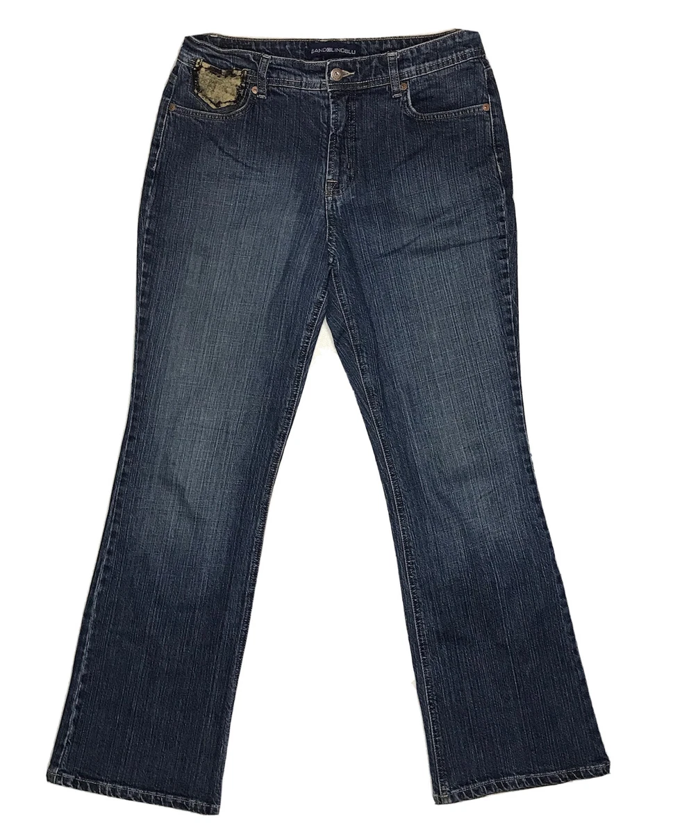 Jeans BandolinoBlu Taille 8 Femme - Occasion Très Bon État - Coupe Régulière