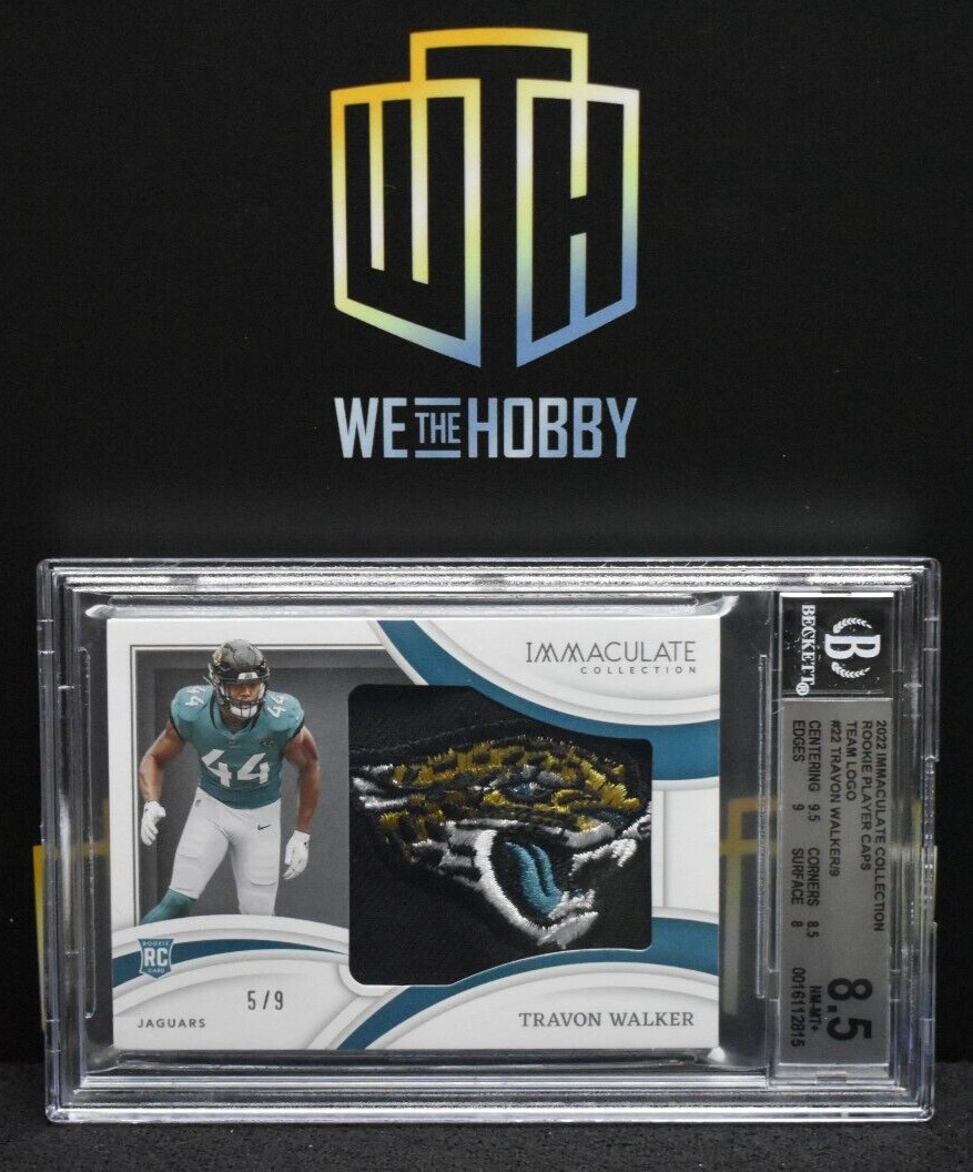 Travon Walker Panini Immaculate Collection Rookie Logos #RLTWA Player Caps-Team Logo