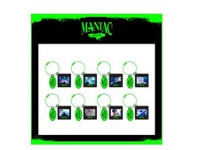 STRAY KIDS 2ND WORLD TOUR MANIAC IN SEOUL OFFICIAL SLIDE FILM  PENDANT KEYRING