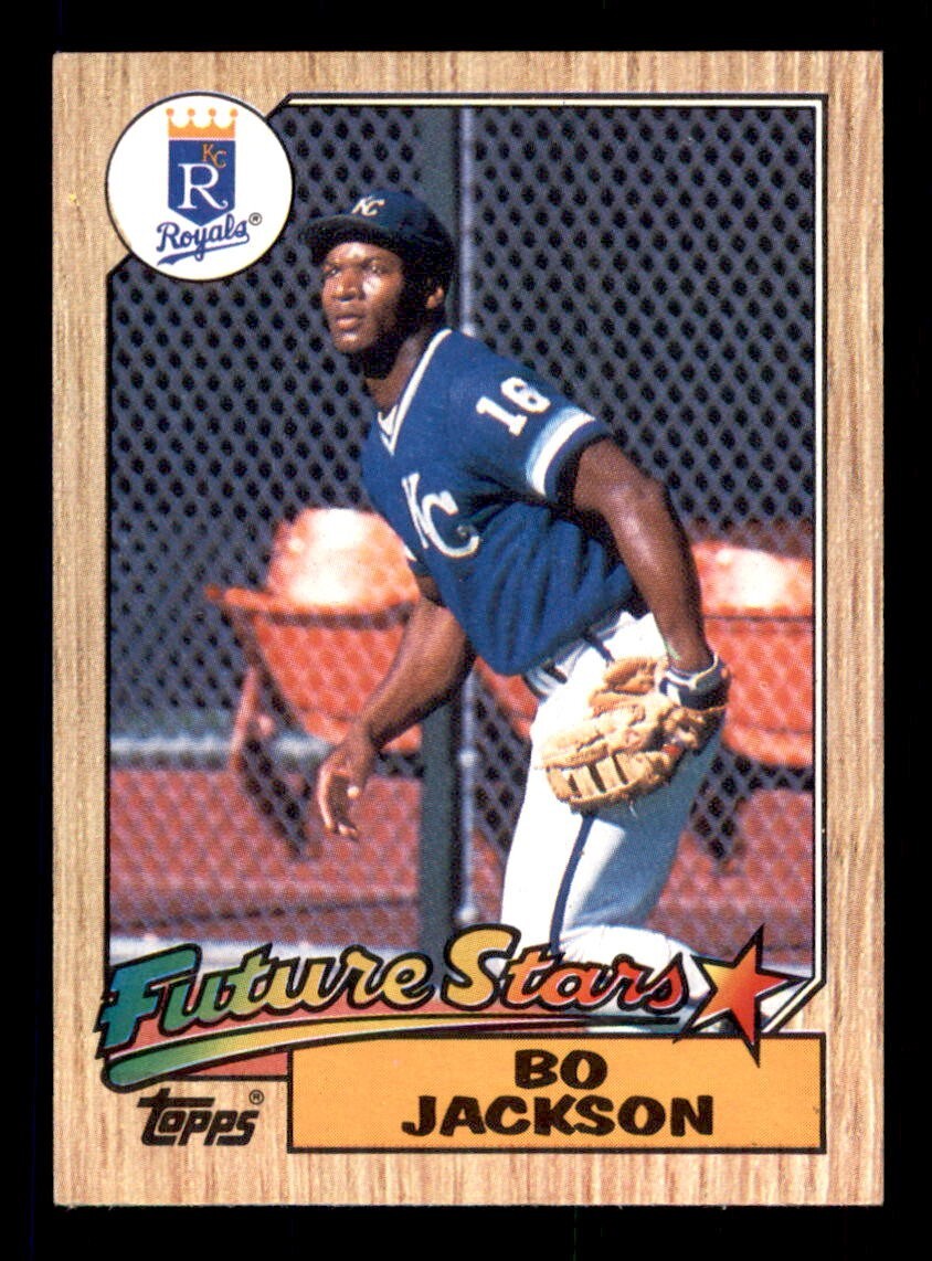 1987 Topps Baseball #170 Bo Jackson (Future Stars) VG/EX *d2