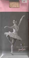 American Ballet Theatre Spotlights 1-Pair Nude Beige Tights Youth Girls Size XL