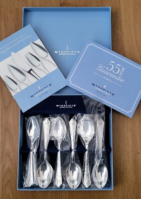 Newbridge Silberbesteck - versilbertes 6-teiliges keltisches Teelöffel-Set