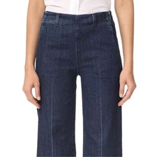 AG Adriano Goldschmied Anthropologie the Juliette wode leg crop trouser 29R