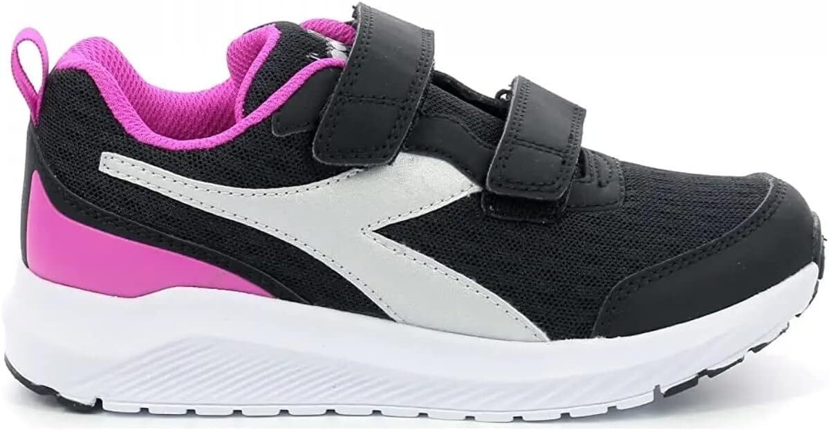 Scarpa Bambina Diadora Falcon JR V black/silver/white 178053