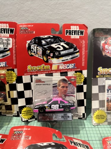 6) Nascar 1/64 Vintage Diecast Previews Racing Champions Waltrip Wallace+ '92-95 - Picture 3 of 10