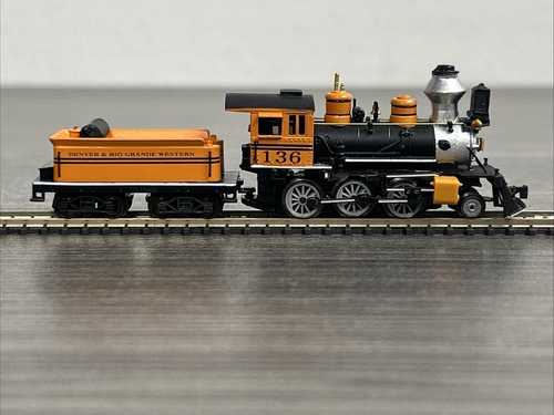Marklin #88035 Z or Nn3 2-6-0 Steam Locomotive D&RGW Bumble Bee 136 Pre-owned #1 - Picture 8 of 17