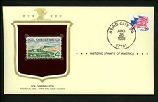 Commemorative Cover 1133 Soil Conservation Aug 26,1959 Rapid City S. Dakota, SD