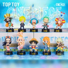 Authentic TOPTOY ONE PIECE FISH-MAN ISLAND Aromatherapy Blind Box Figure Gift