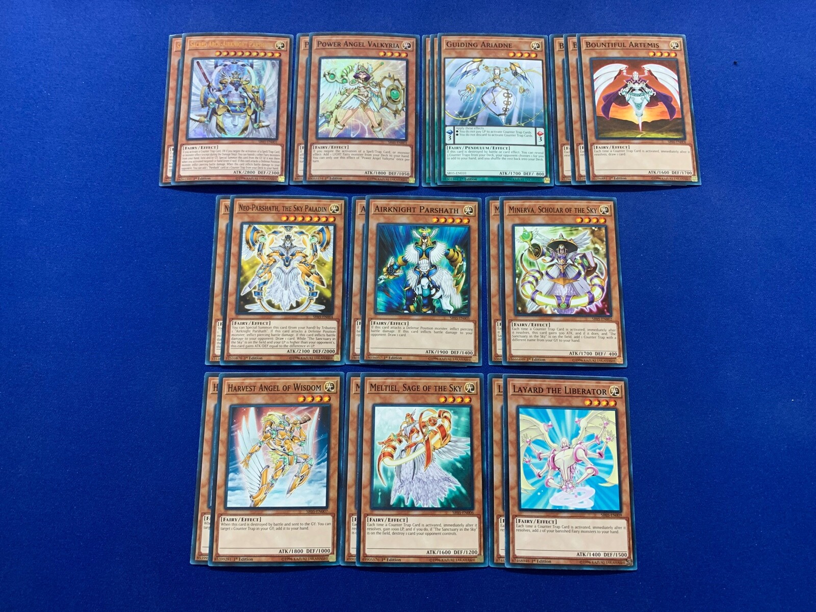 YuGiOh! Complete Parshath & Counter Fairy Deck eBay