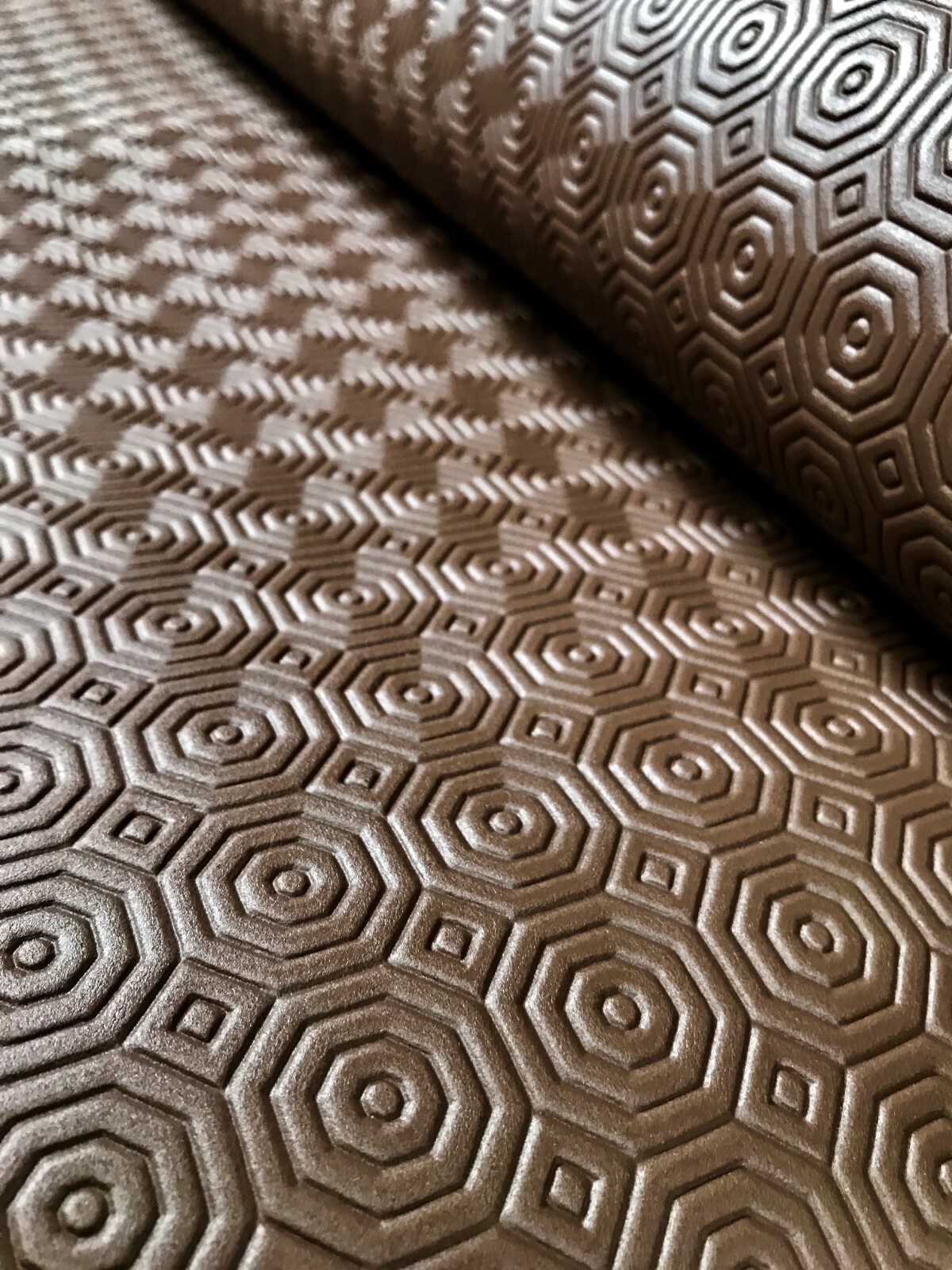 Bulgomme sous-nappe PVC chocolat 140x200 antichoc et imperméable