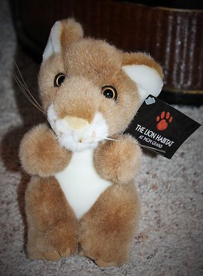 NEW Fiesta MGM GRAND Lion Habitat Plush Baby Lion Cub 8