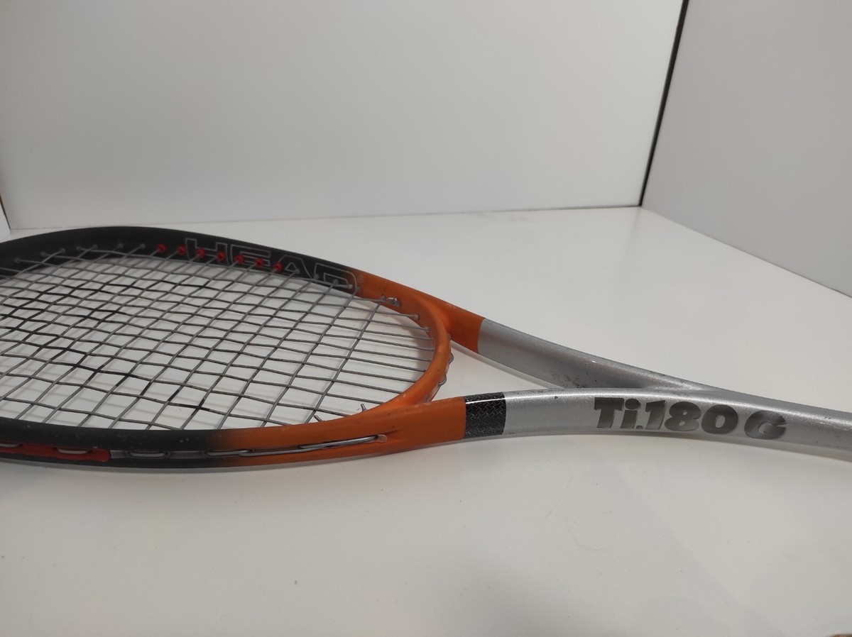 HEAD Ti.180 Iltelligence Titanium Squash Racket Racquet - Orange