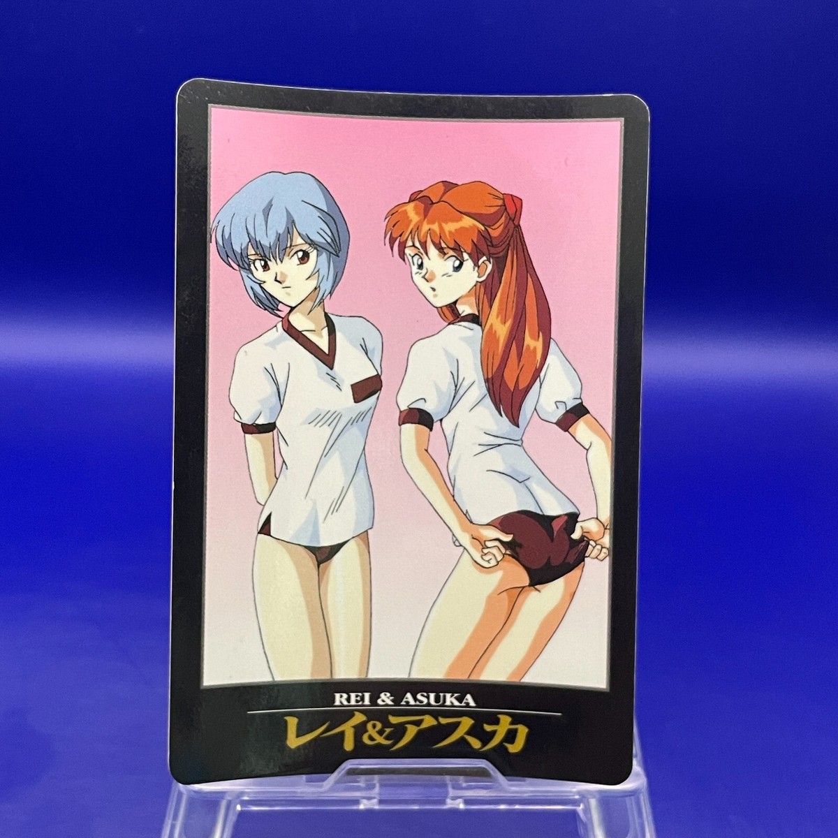 Rei Ayanami & Asuka No.17 Neon Genesis Evangelion Trading Card
