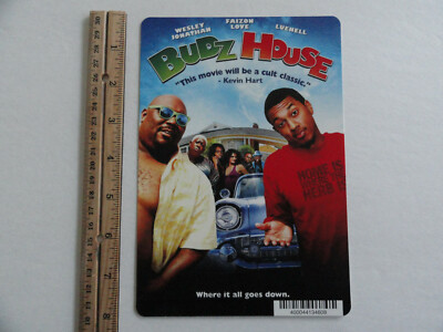 BUDZ HOUSE - BLOCKBUSTER VIDEO BACKER CARD 5''X8'' NO MOVIE