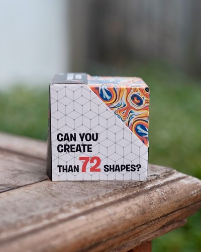 Multi-Shaped Changeable Magnetic Shifting Cube Puzzle Box - Flame Pattern - Picture 5 of 5