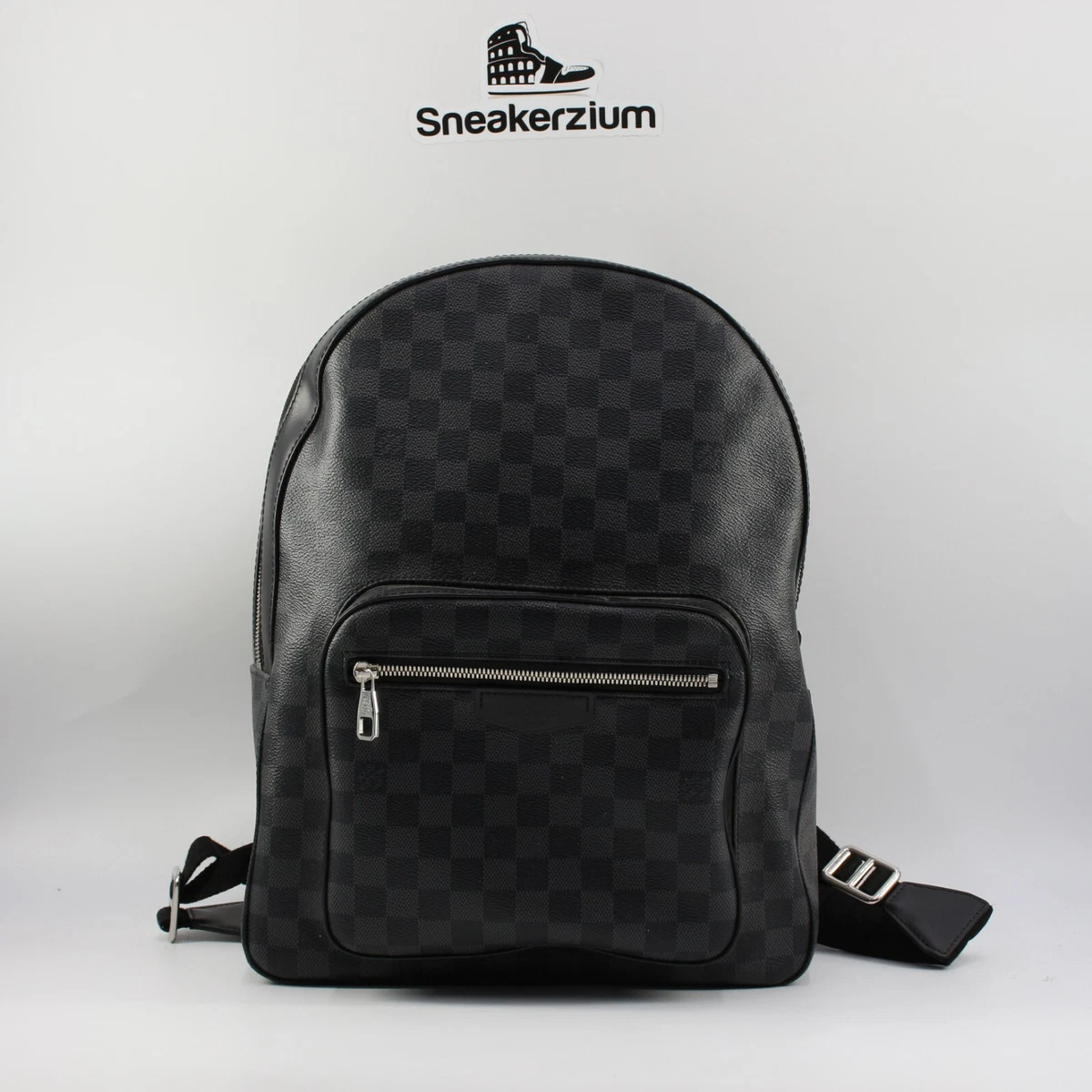 Authentic LOUIS VUITTON Josh backpack Damier Graphite Black Gray N41473  Preowned