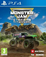 Monster Jam Steel Titans 2 PS4 rOff Road Truck Racing open box
