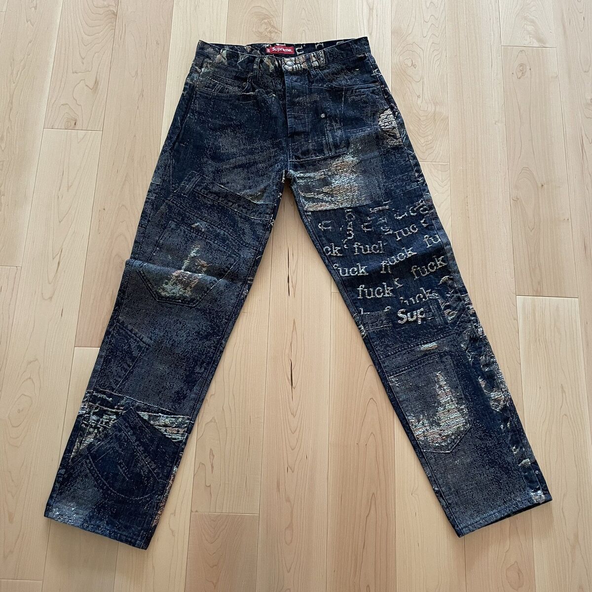 Supreme Archive Denim Jacquard Regular