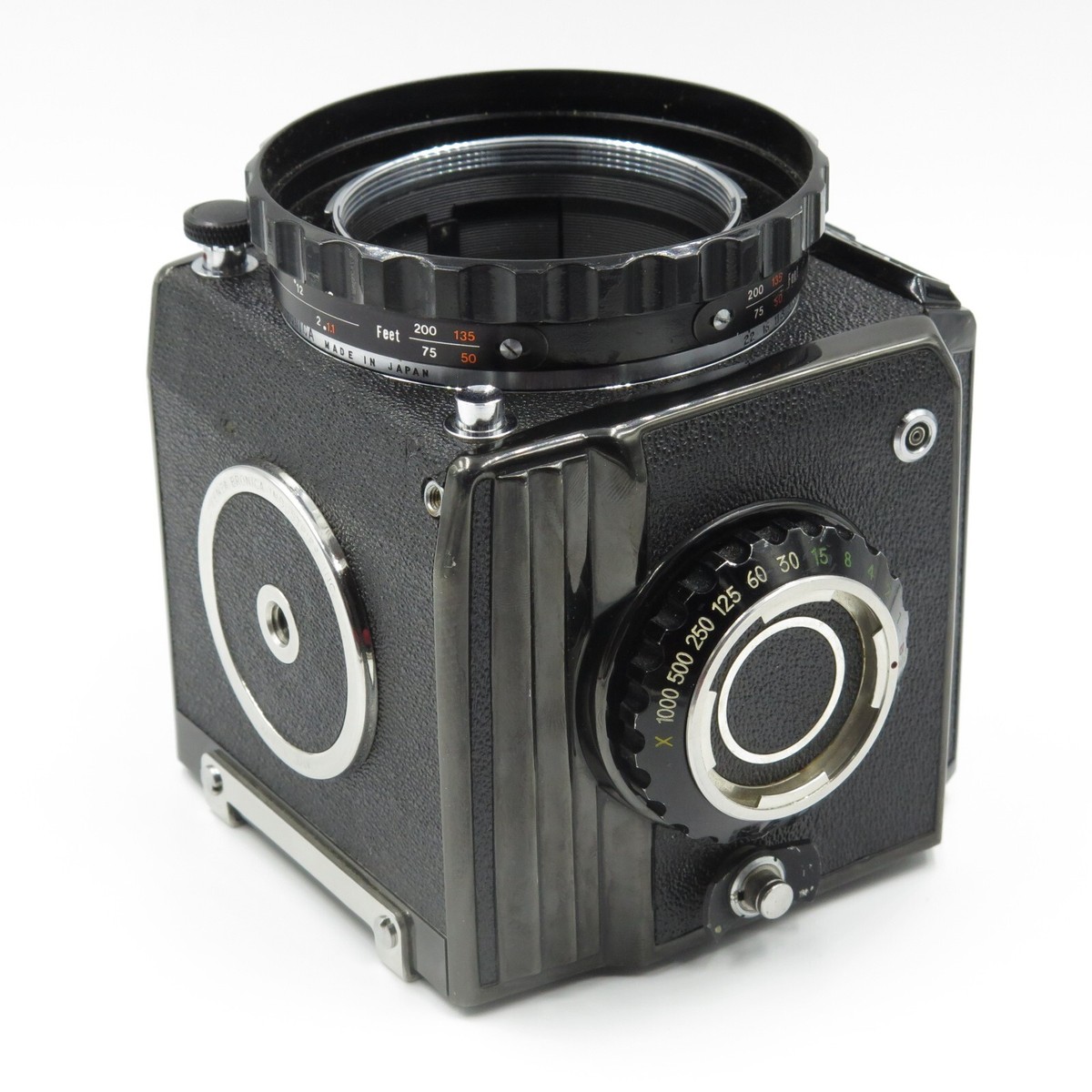 Zenza Bronica S2A Black 6x6 120 Film Camera with Nikkor-P 75 Zenza Bronica S2A Black 6x6 120 Film Camera with Nikkor-P 75