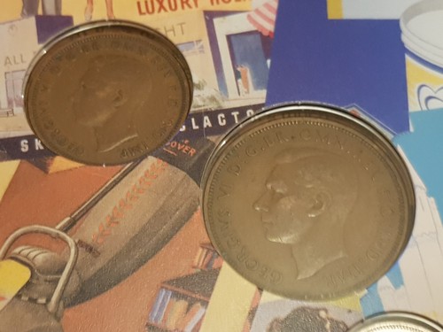 King George VI Coin Collection Significant Coins in History inc .500 Silver - Picture 20 of 23