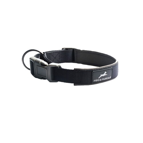 Miro Makauri Padded Nylon Dog Collar Adjustable Designer Luxury Neoprene Soft - Picture 2 of 15