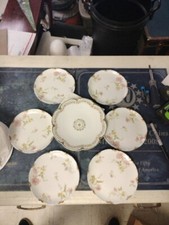 6 6 1/4 theodore haviland limoges france set Plates And 1 7.5
