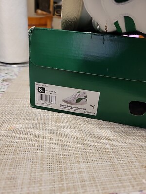 Size 8.5 - PUMA Ralph Sampson Demi OG White Amazon Green | eBay