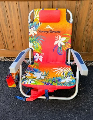 Red tommy bahama beach cheap chair